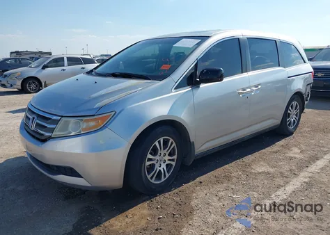 2012 Honda Odyssey Ex-L z USA, uszkodzony, nr VIN 5FNRL5H64CB038986